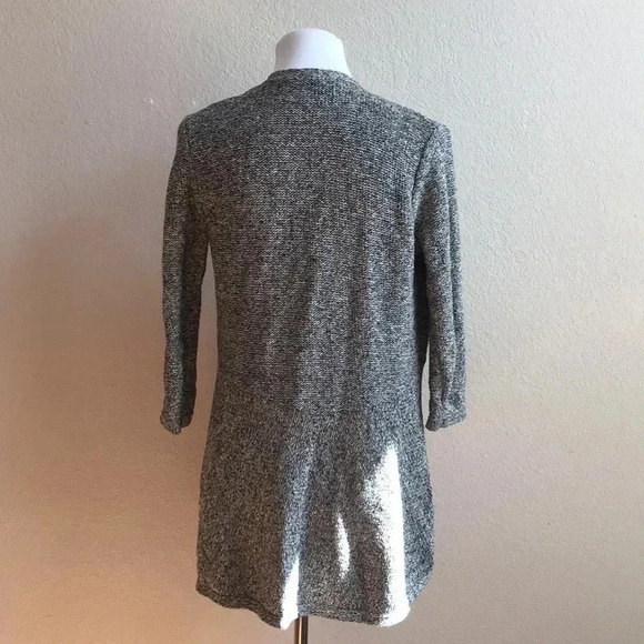 Eileen Fisher Black Heather Cardigan - Picture 4 of 7
